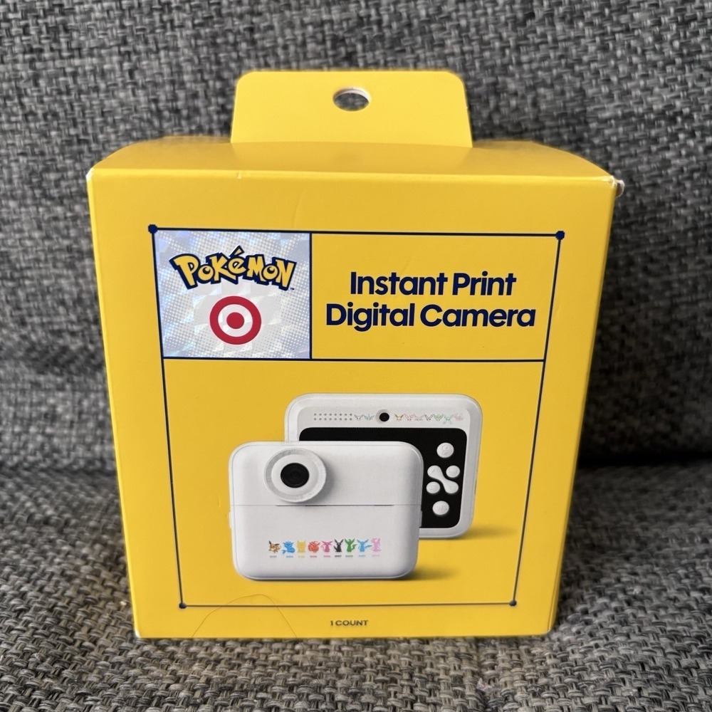 Pokemon x Target Instant Print Digital Camera New & Sealed